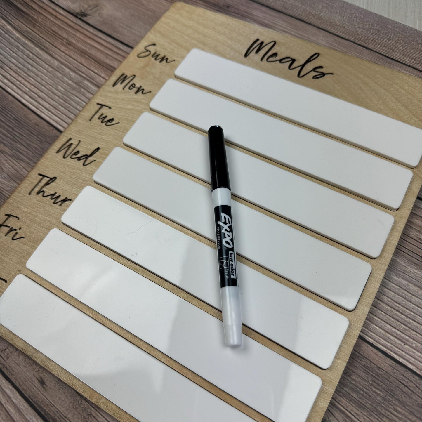 Meal Planning Dry Erase Board, Magnet Meal Board, Kitchen Sign, Meal Planning Dry Erase, Weekly Meals, Family Dinner Planning, Meal Planning