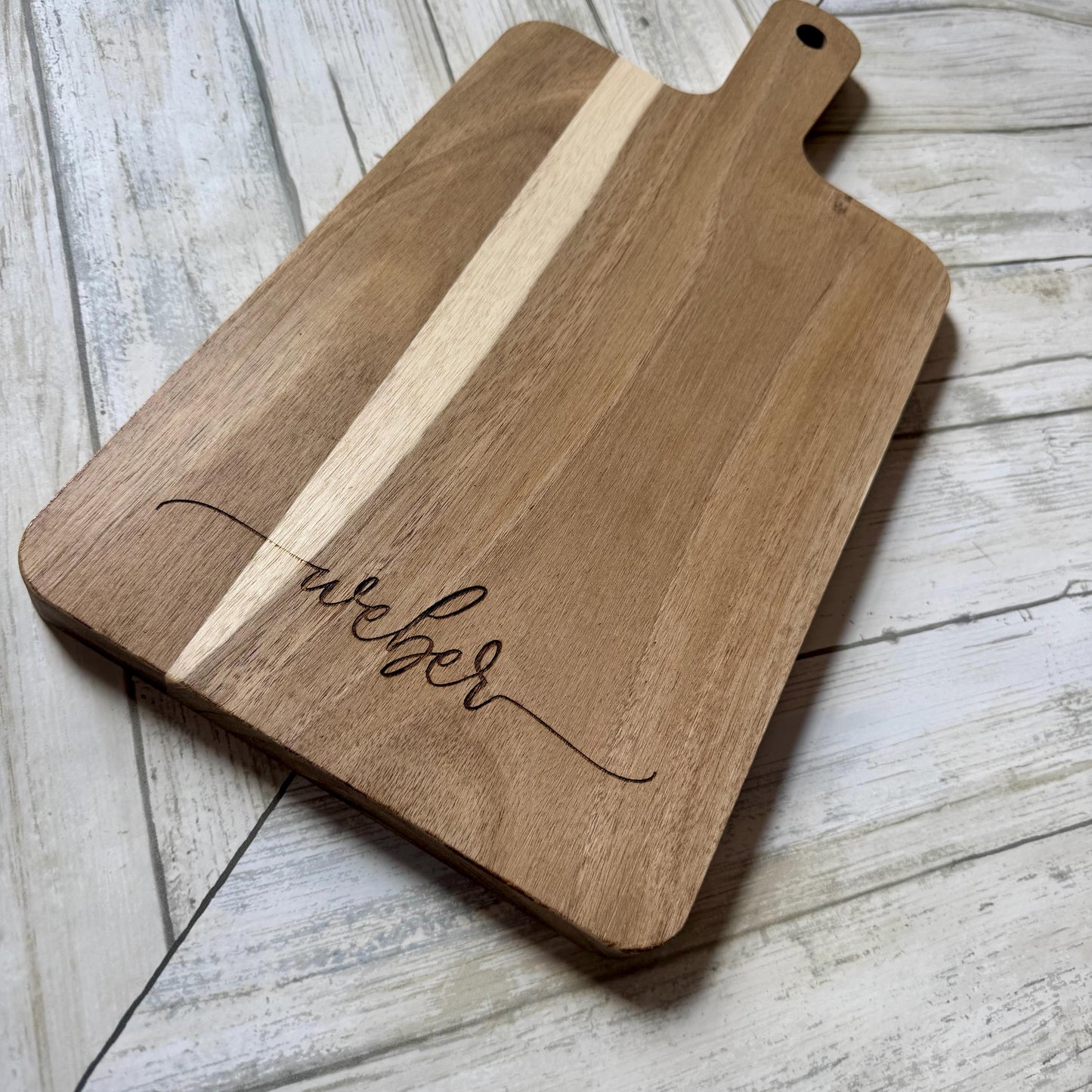 Personalized Cutting Board Wedding Gift Last Name Cutting Board Kitchen Decor