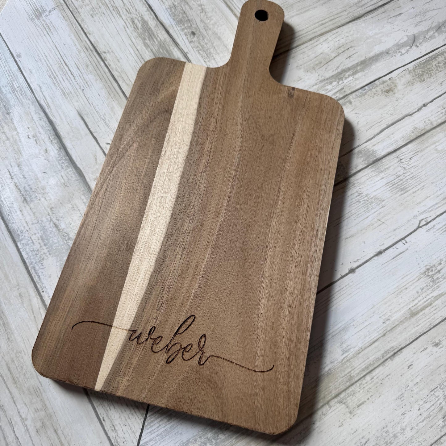 Personalized Cutting Board Wedding Gift Last Name Cutting Board Kitchen Decor