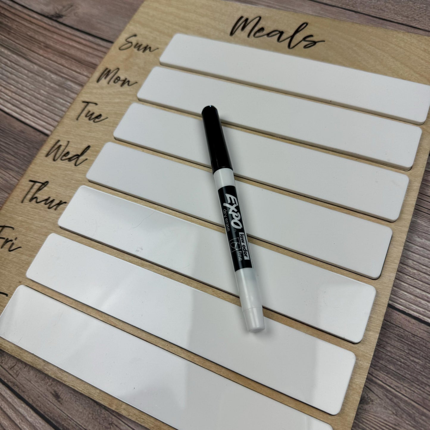 Meal Planning Dry Erase Board, Magnet Meal Board, Kitchen Sign, Meal Planning Dry Erase, Weekly Meals, Family Dinner Planning, Meal Planning