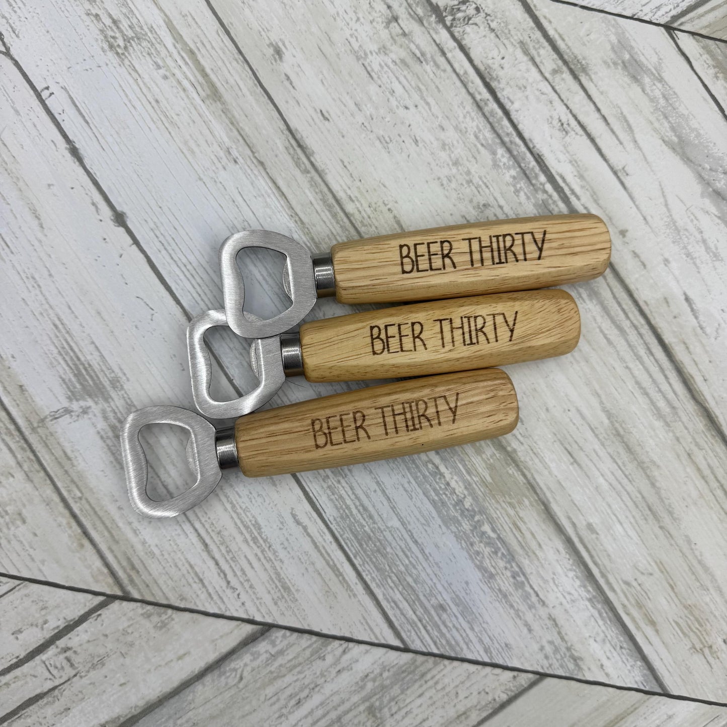 Funny Wood Handled Bottle Opener, Wooden Bottle Opener Laser Engraved, New Home Gift, Wedding Favor, Gift For Him, Custom Beer Opener