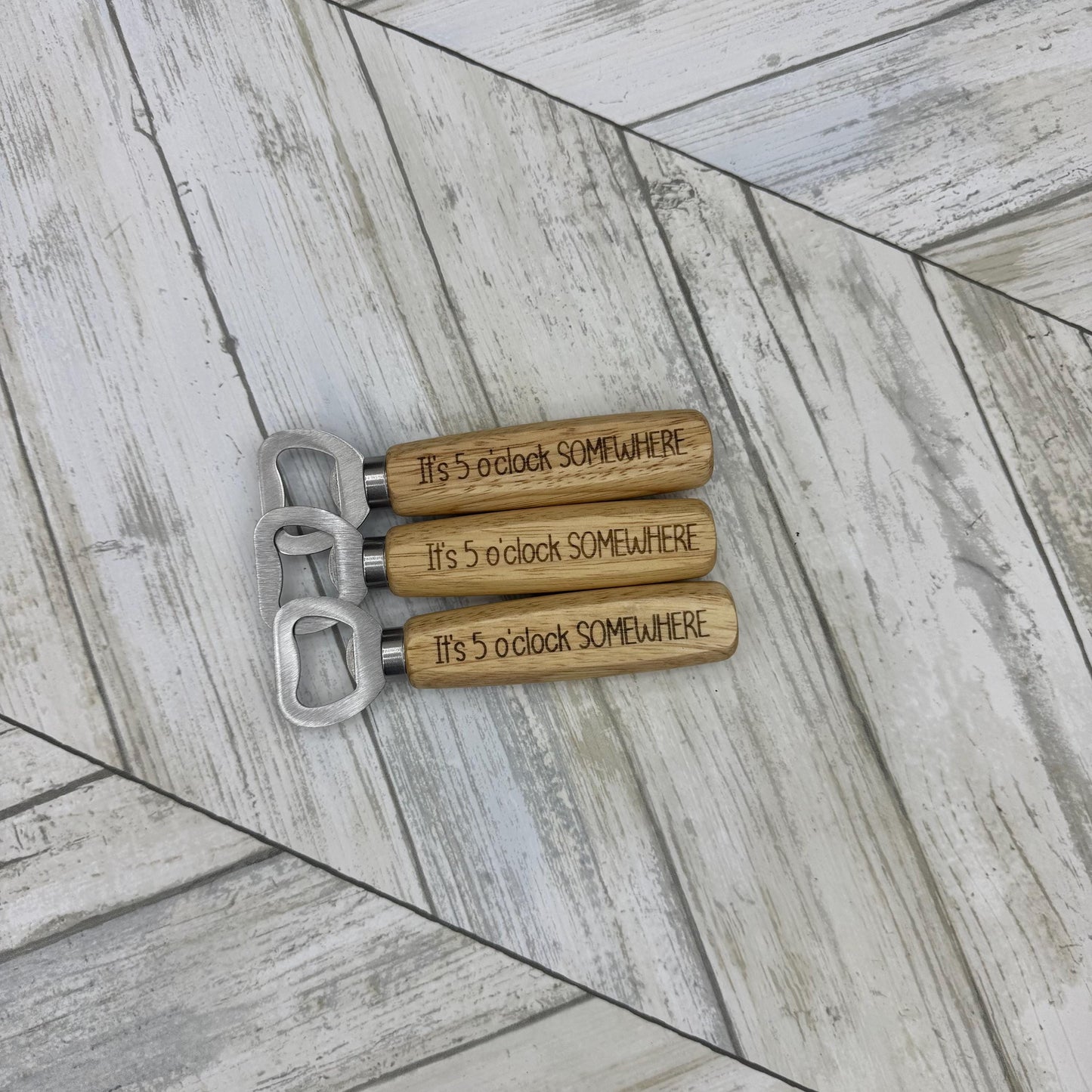 Funny Wood Handled Bottle Opener, Wooden Bottle Opener Laser Engraved, New Home Gift, Wedding Favor, Gift For Him, Custom Beer Opener