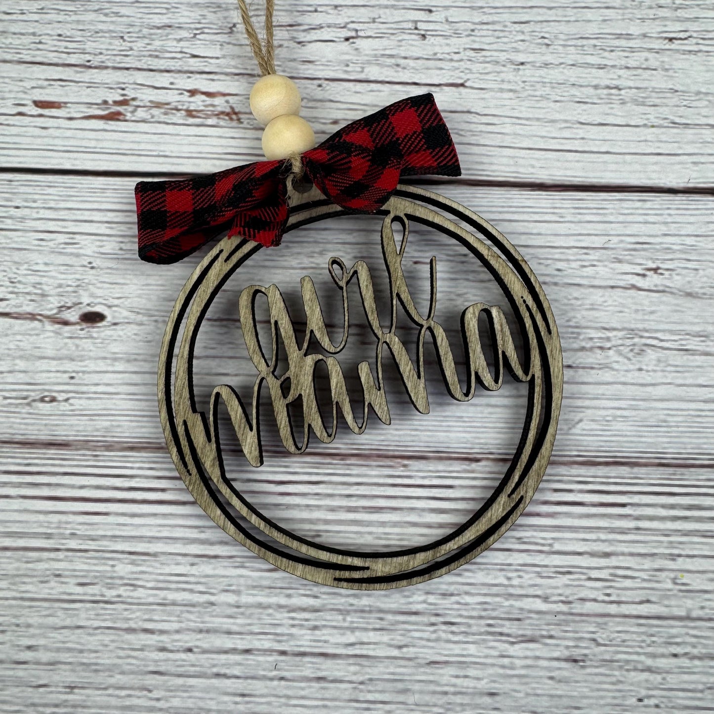 Girl Mama Rear View Mirror Car Charm Ornament, Auto Jewelry, Wooden Car Charm, Car Decor, Custom Car Decor, Custom Rear View Mirror Charm