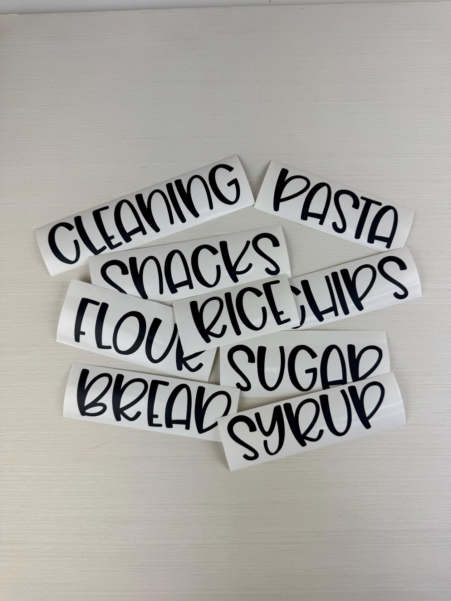Vinyl Pantry Label, Custom Pantry labels, Pantry Labeling Stickers, Kitchen Labels, Storage Label, Kitchen Pantry Decals, Set of Labels
