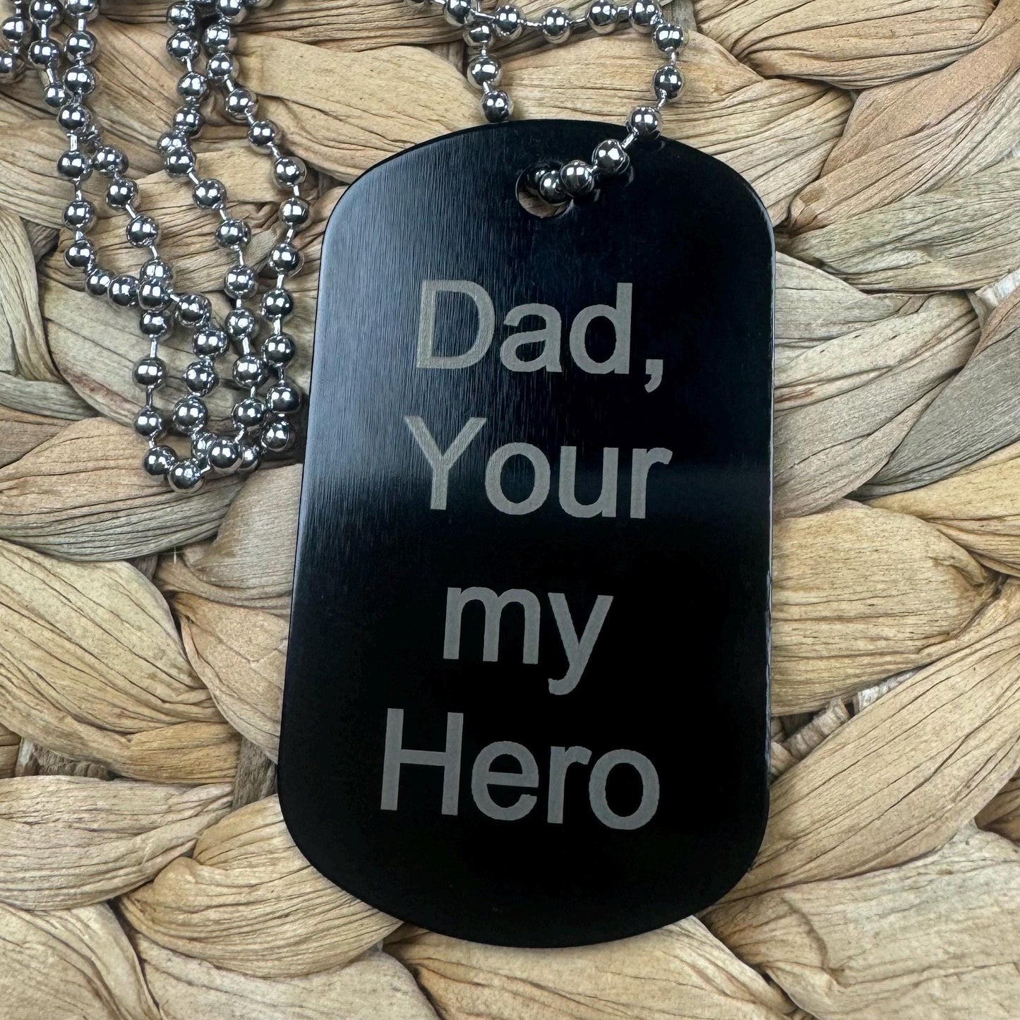 Photo Militay Dog Tag - Photo Gift, Personalized Necklace, Personalized Keychain, Photo Necklace, Custom Text Necklace, Personalized Gift