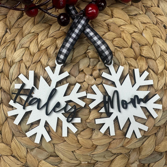 Christmas Stocking Name Tag, Stocking Name Tags, Personalized Stocking Tag, Wooden Name, Stocking Tag, Custom Christmas Ornament, Custom Tag