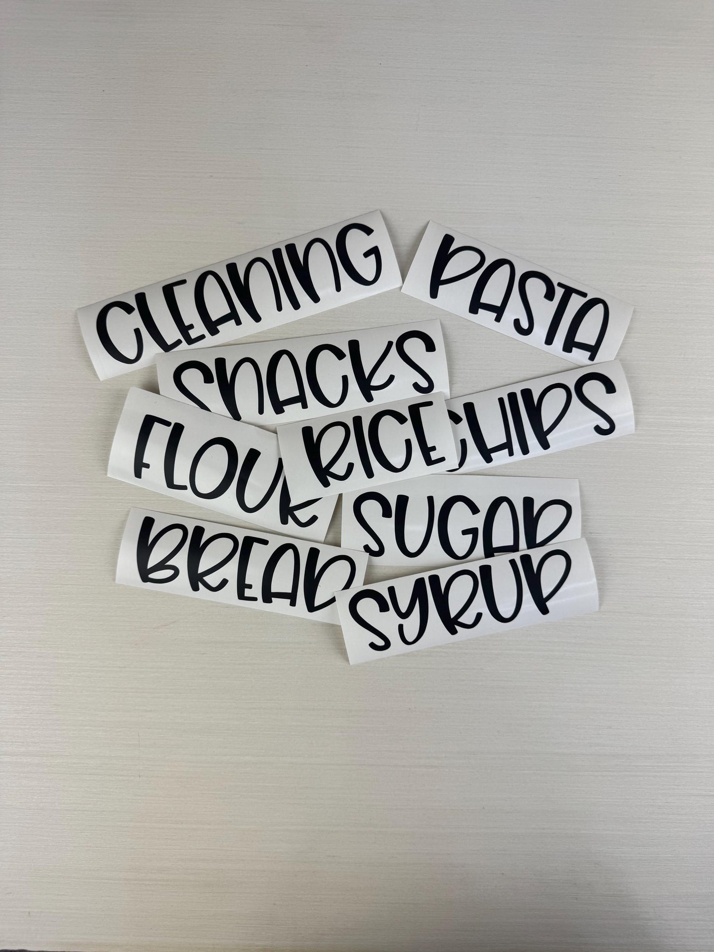 Vinyl Pantry Label, Custom Pantry labels, Pantry Labeling Stickers, Kitchen Labels, Storage Label, Kitchen Pantry Decals, Set of Labels