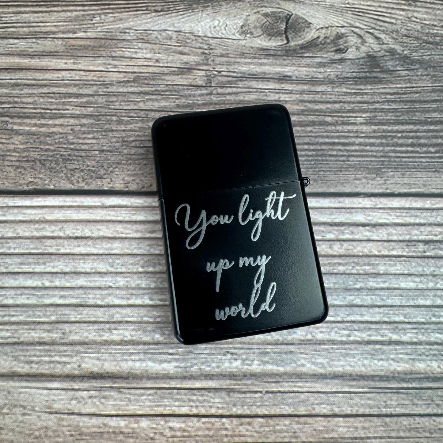 Engraved Lighter, Custom Lighter with Case, Personalized Gift For Men, Anniversary Gift, Personalized Groomsmen Gifts, Custom Gift for Dad