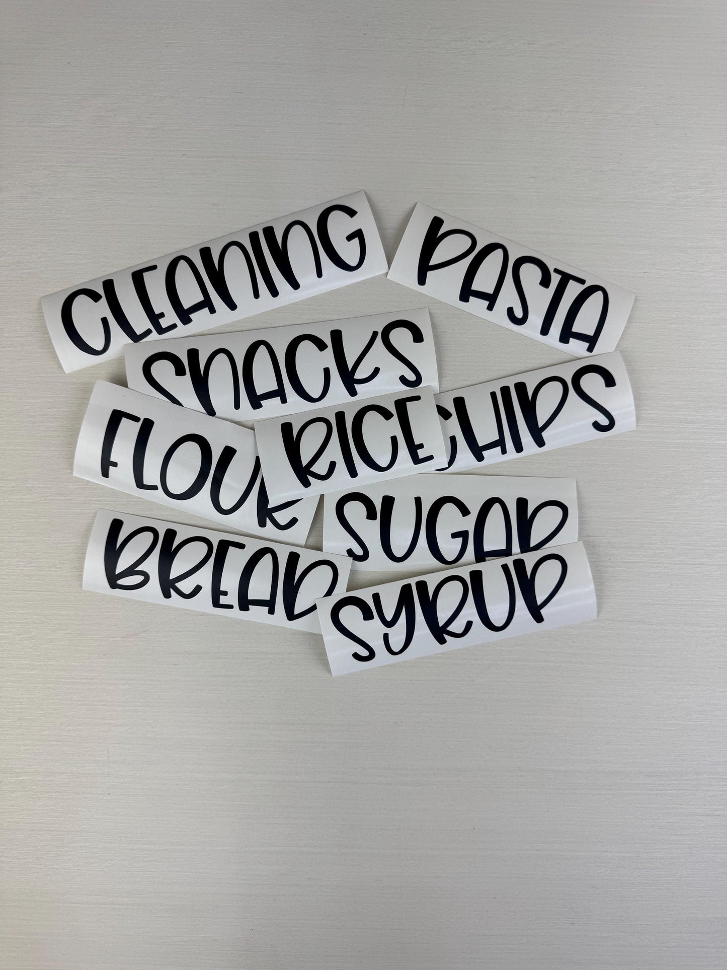 Vinyl Pantry Label, Custom Pantry labels, Pantry Labeling Stickers, Kitchen Labels, Storage Label, Kitchen Pantry Decals, Set of Labels