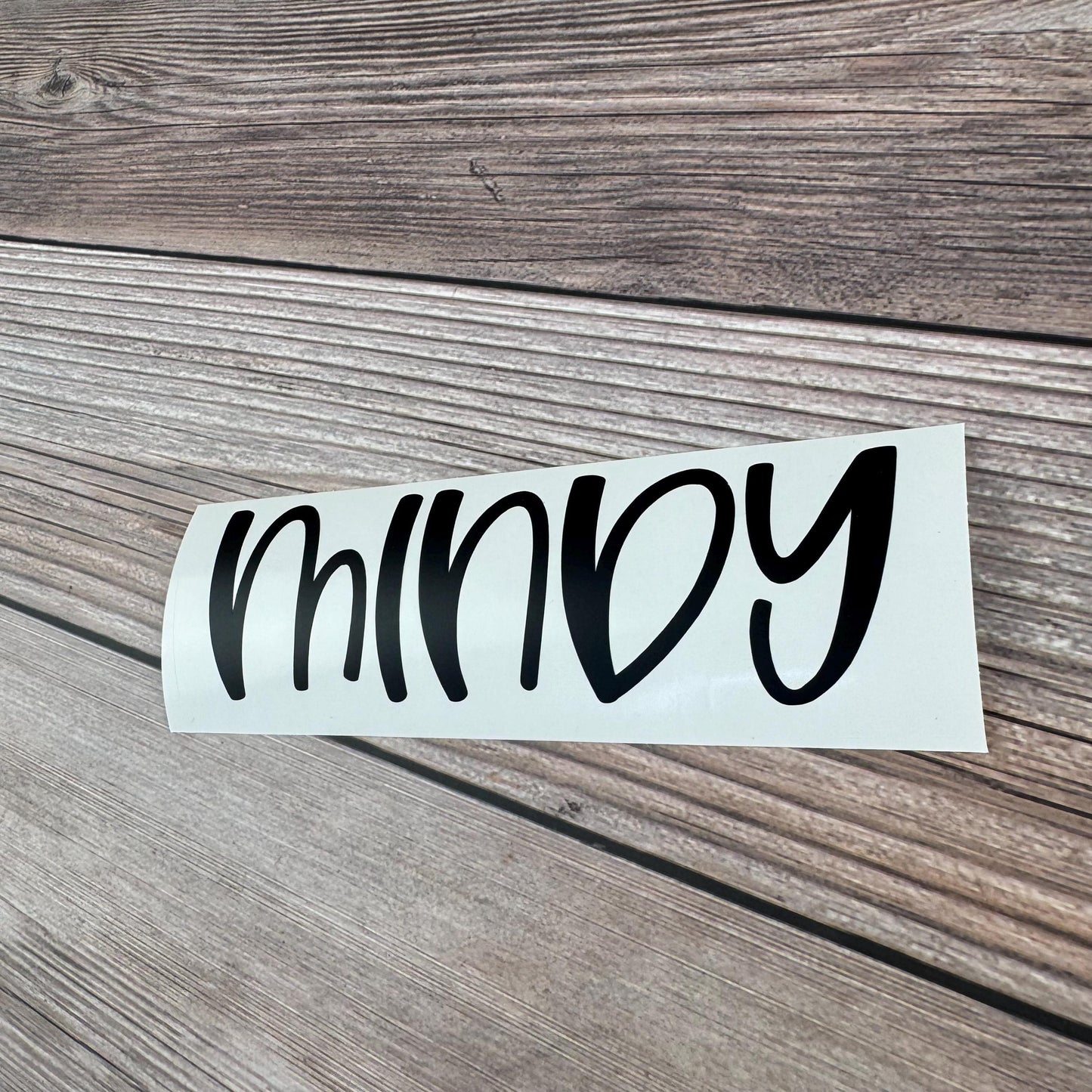 Custom Name Decal, Name Decal, Vinyl Name Sticker, Personalized Name Sticker, Custom Name Sticker, Vinyl Name Decal