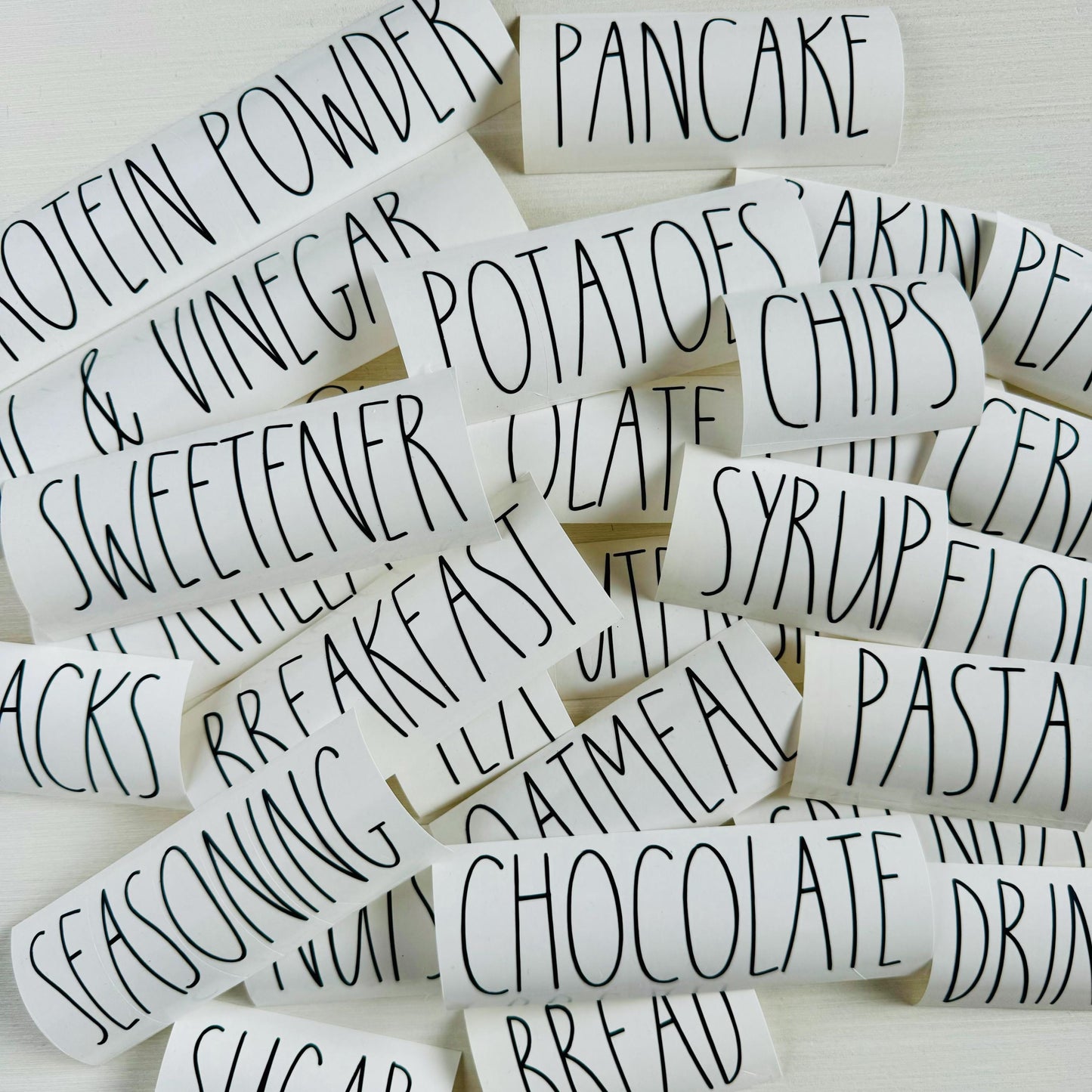 Farmhouse Pantry Label, Custom Pantry labels, Pantry Labeling Stickers, Kitchen Labels, Storage Label, Kitchen Pantry Decals, Set of Labels