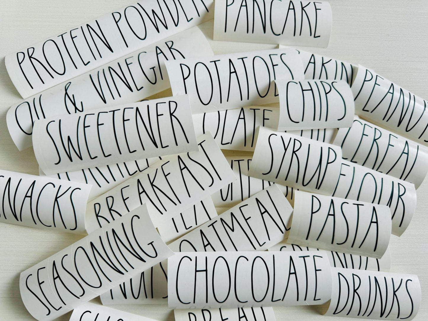 Farmhouse Pantry Label, Custom Pantry labels, Pantry Labeling Stickers, Kitchen Labels, Storage Label, Kitchen Pantry Decals, Set of Labels