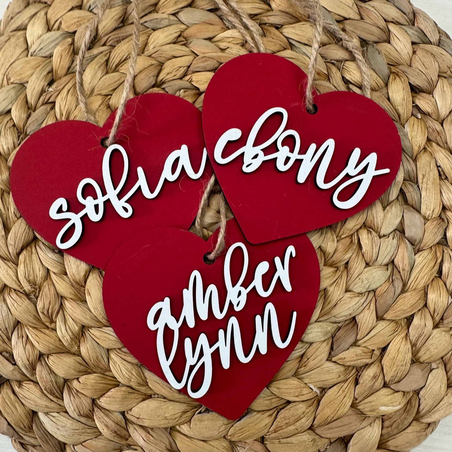 Valentines Heart Tag / Heart Gift Tag / Heart Gift Tag With Name / Valentines Name Tag / Personalized Valentines Tag / Custom Gift Tag