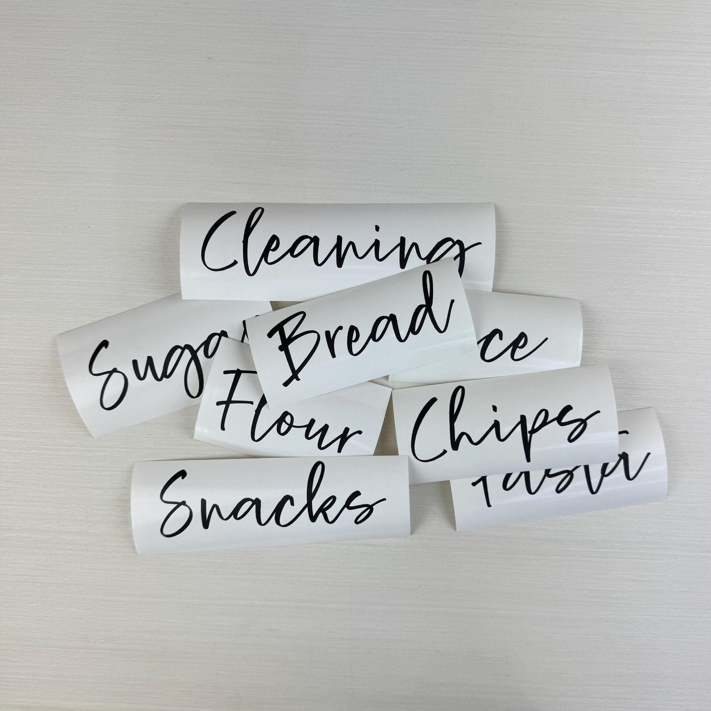 Vinyl Pantry Label, Custom Pantry labels, Pantry Labeling Stickers, Kitchen Labels, Storage Label, Kitchen Pantry Decals, Set of Labels