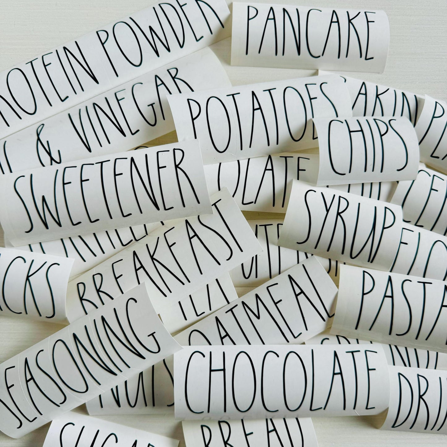 Farmhouse Pantry Label, Custom Pantry labels, Pantry Labeling Stickers, Kitchen Labels, Storage Label, Kitchen Pantry Decals, Set of Labels