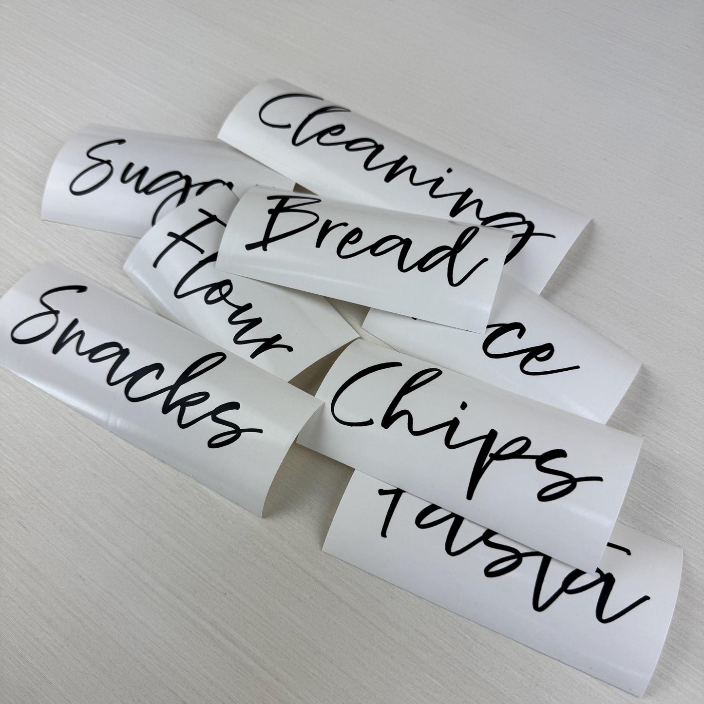 Vinyl Pantry Label, Custom Pantry labels, Pantry Labeling Stickers, Kitchen Labels, Storage Label, Kitchen Pantry Decals, Set of Labels