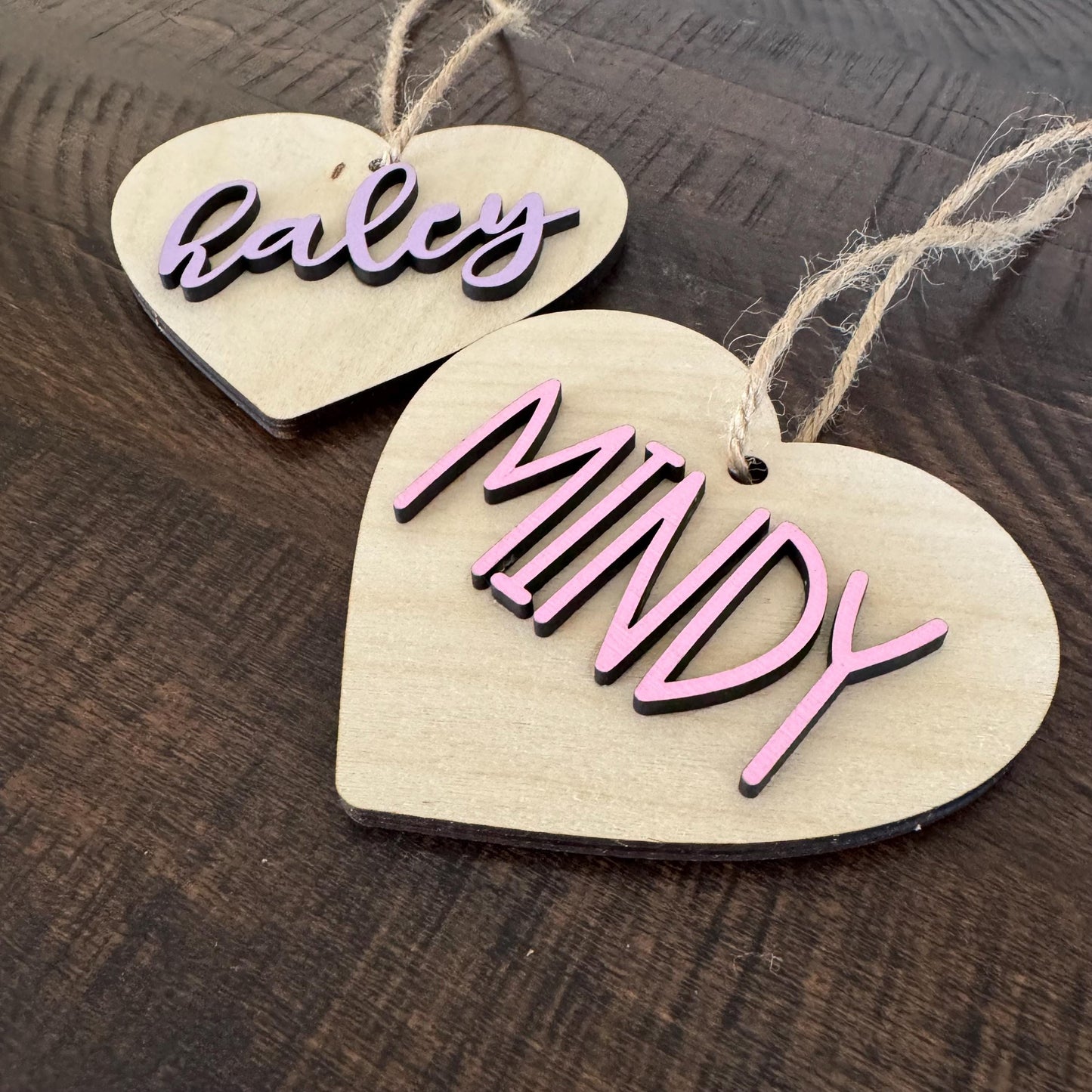 Valentines Heart Tag / Heart Gift Tag / Heart Gift Tag With Name / Valentines Name Tag / Personalized Valentines Tag / Custom Gift Tag