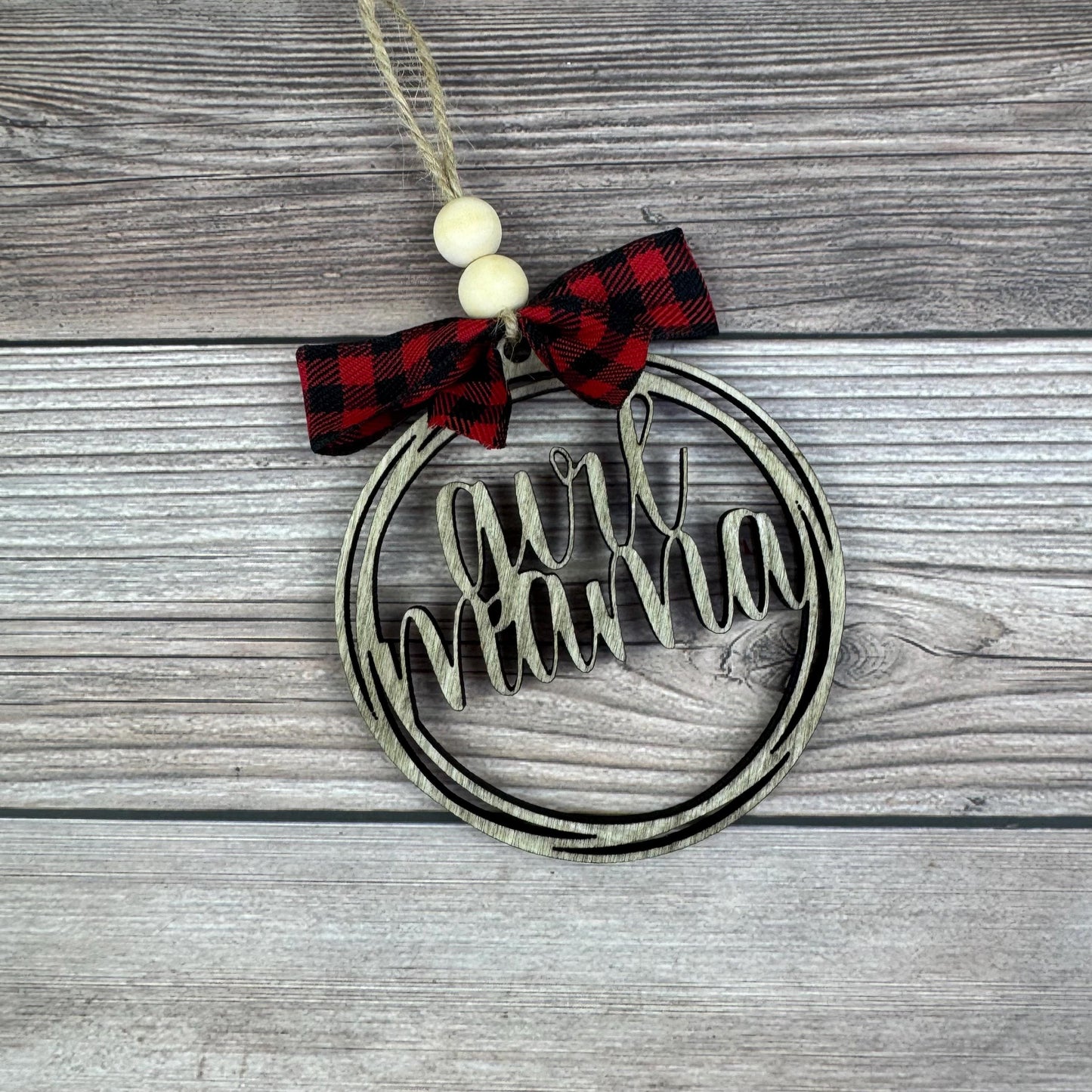 Girl Mama Rear View Mirror Car Charm Ornament, Auto Jewelry, Wooden Car Charm, Car Decor, Custom Car Decor, Custom Rear View Mirror Charm