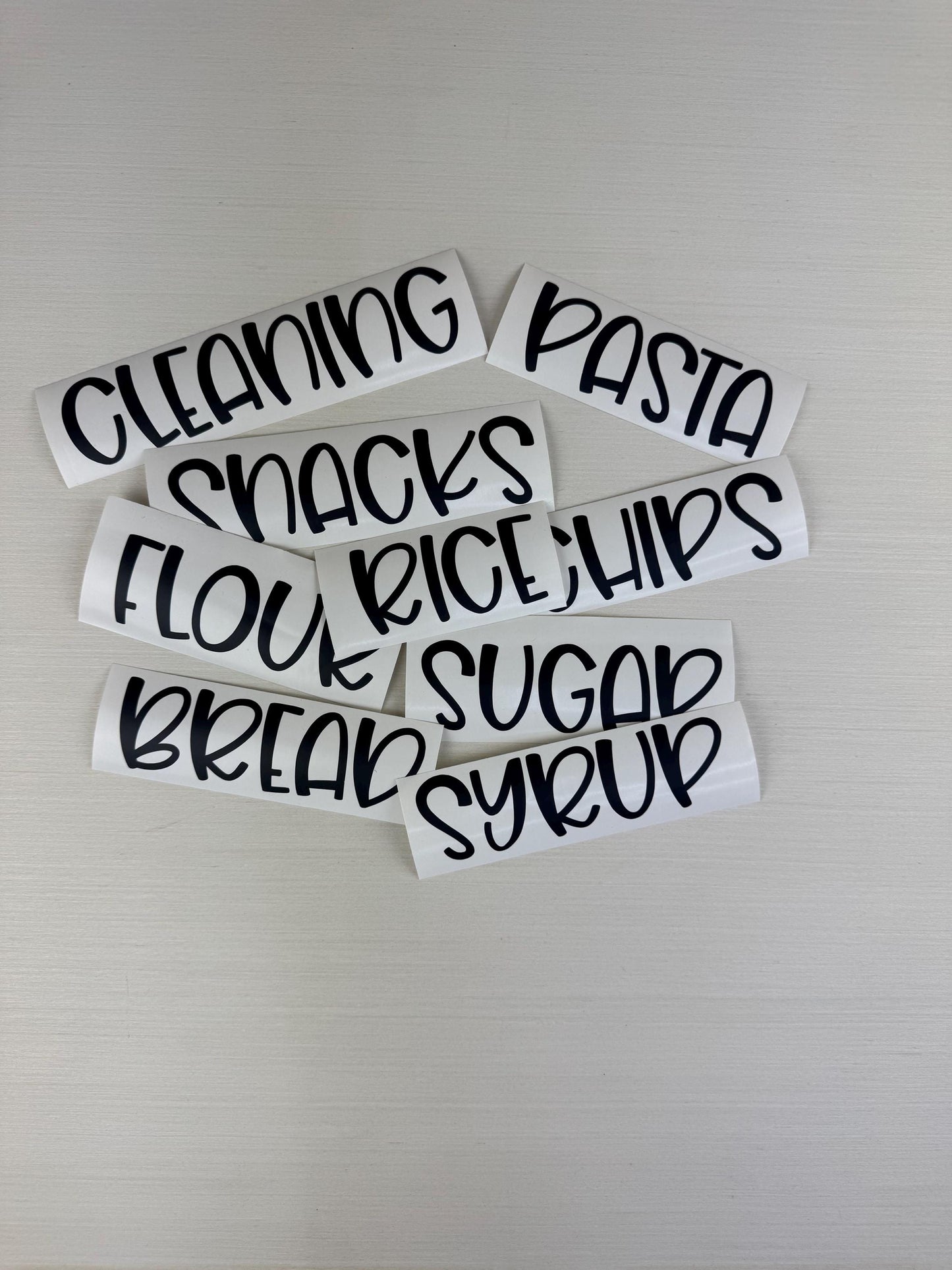 Vinyl Pantry Label, Custom Pantry labels, Pantry Labeling Stickers, Kitchen Labels, Storage Label, Kitchen Pantry Decals, Set of Labels