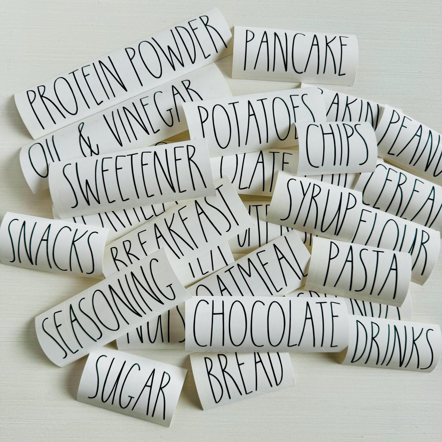 Farmhouse Pantry Label, Custom Pantry labels, Pantry Labeling Stickers, Kitchen Labels, Storage Label, Kitchen Pantry Decals, Set of Labels