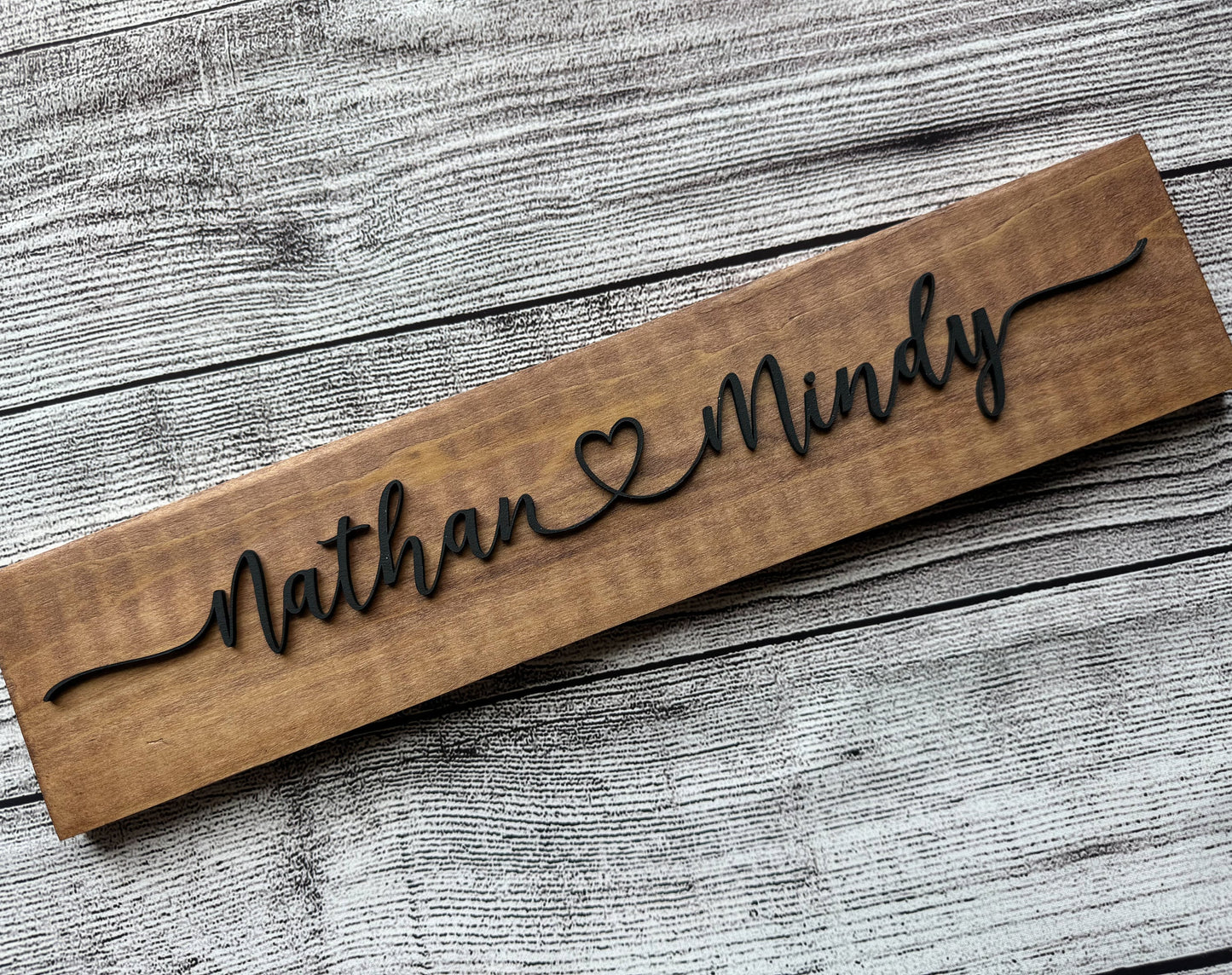 Couples Name Sign, Personalized Couples Name Sign, Couple Wood Sign, Custom Wedding Gift, Wooden Wedding Sign, Wooden Name Sign, Couple Sign