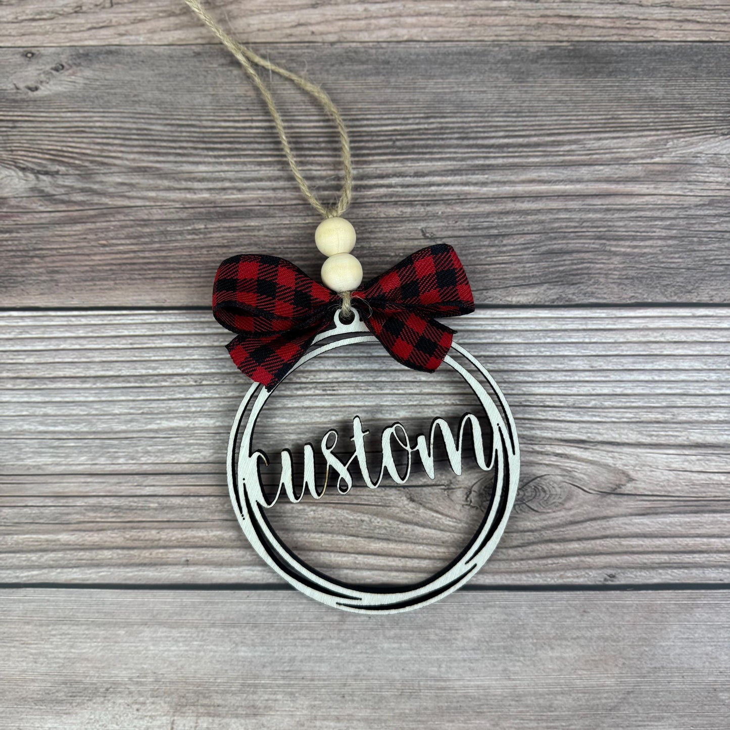 Custom Rear View Mirror Car Charm Ornament, Auto Jewelry, Wooden Car Charm, Car Decor, Custom Car Decor, Custom Rear View Mirror Charm