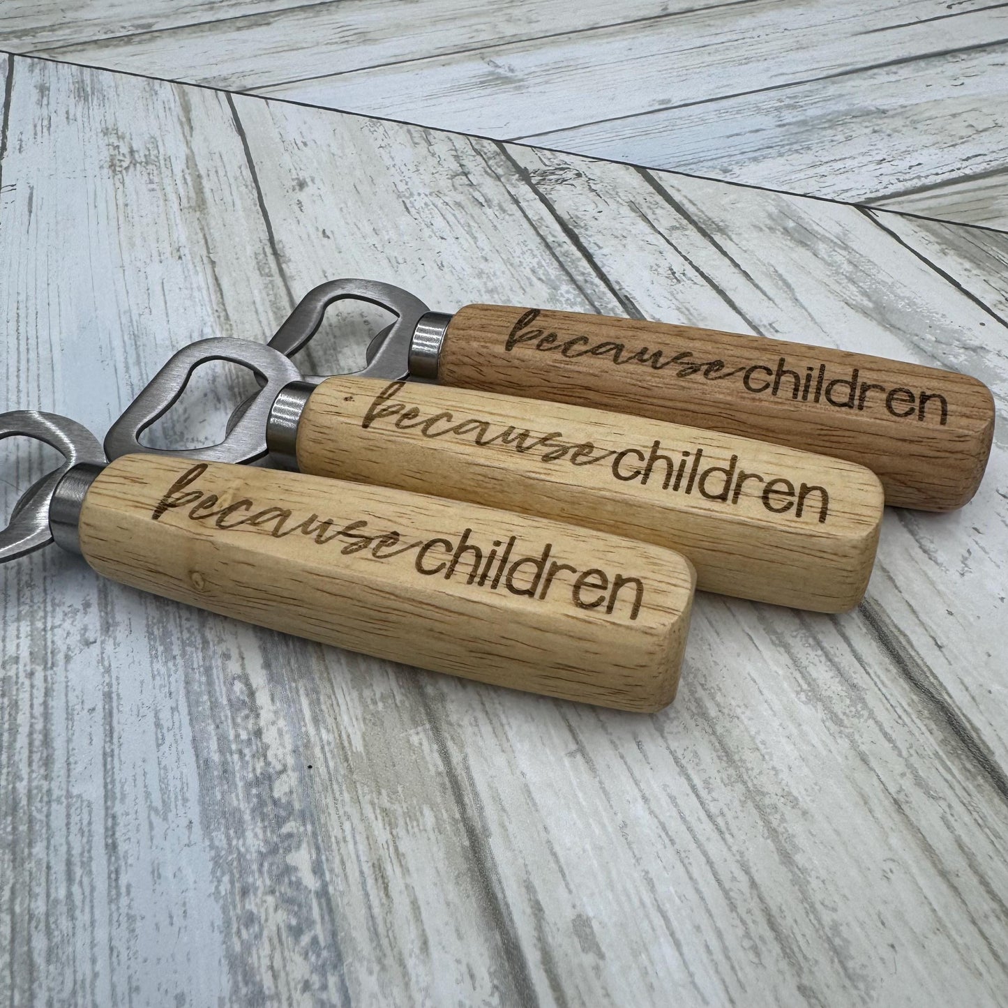 Funny Wood Handled Bottle Opener, Wooden Bottle Opener Laser Engraved, New Home Gift, Wedding Favor, Gift For Him, Custom Beer Opener