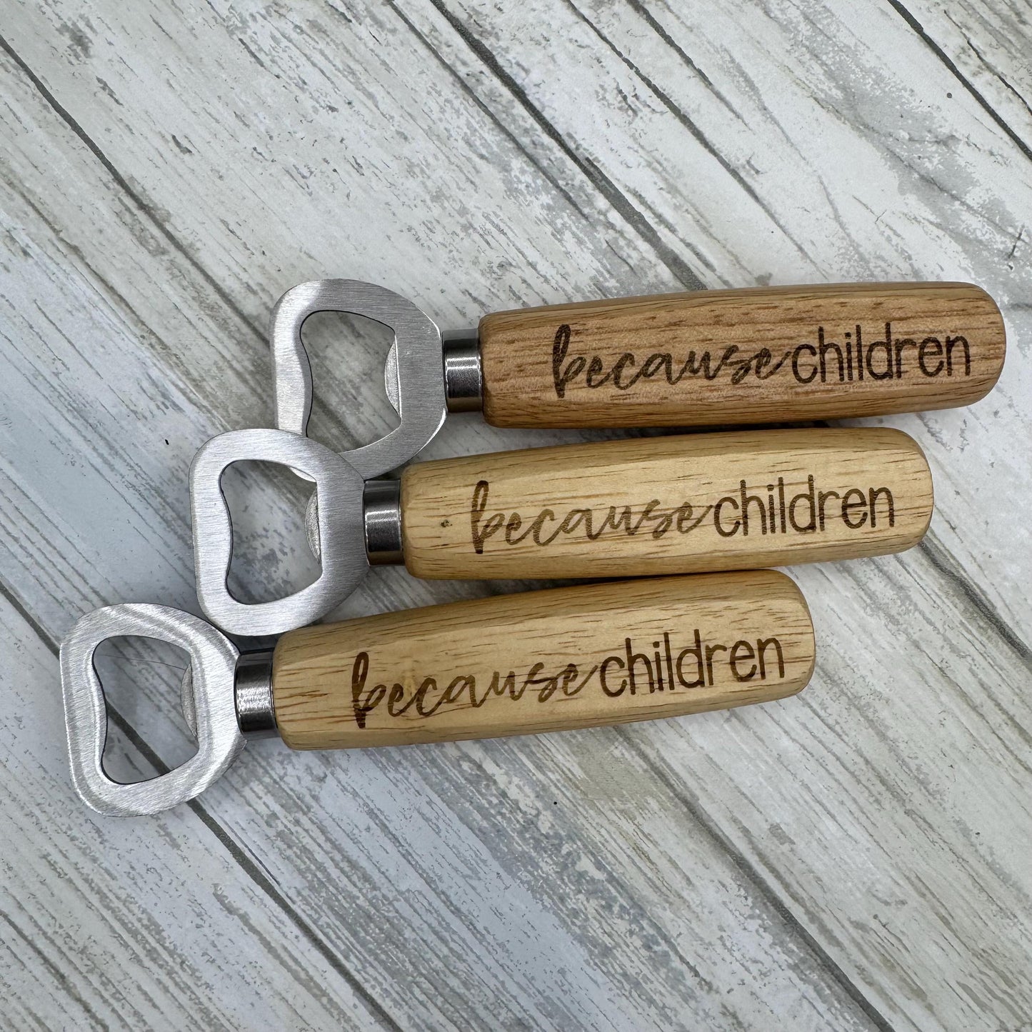 Funny Wood Handled Bottle Opener, Wooden Bottle Opener Laser Engraved, New Home Gift, Wedding Favor, Gift For Him, Custom Beer Opener