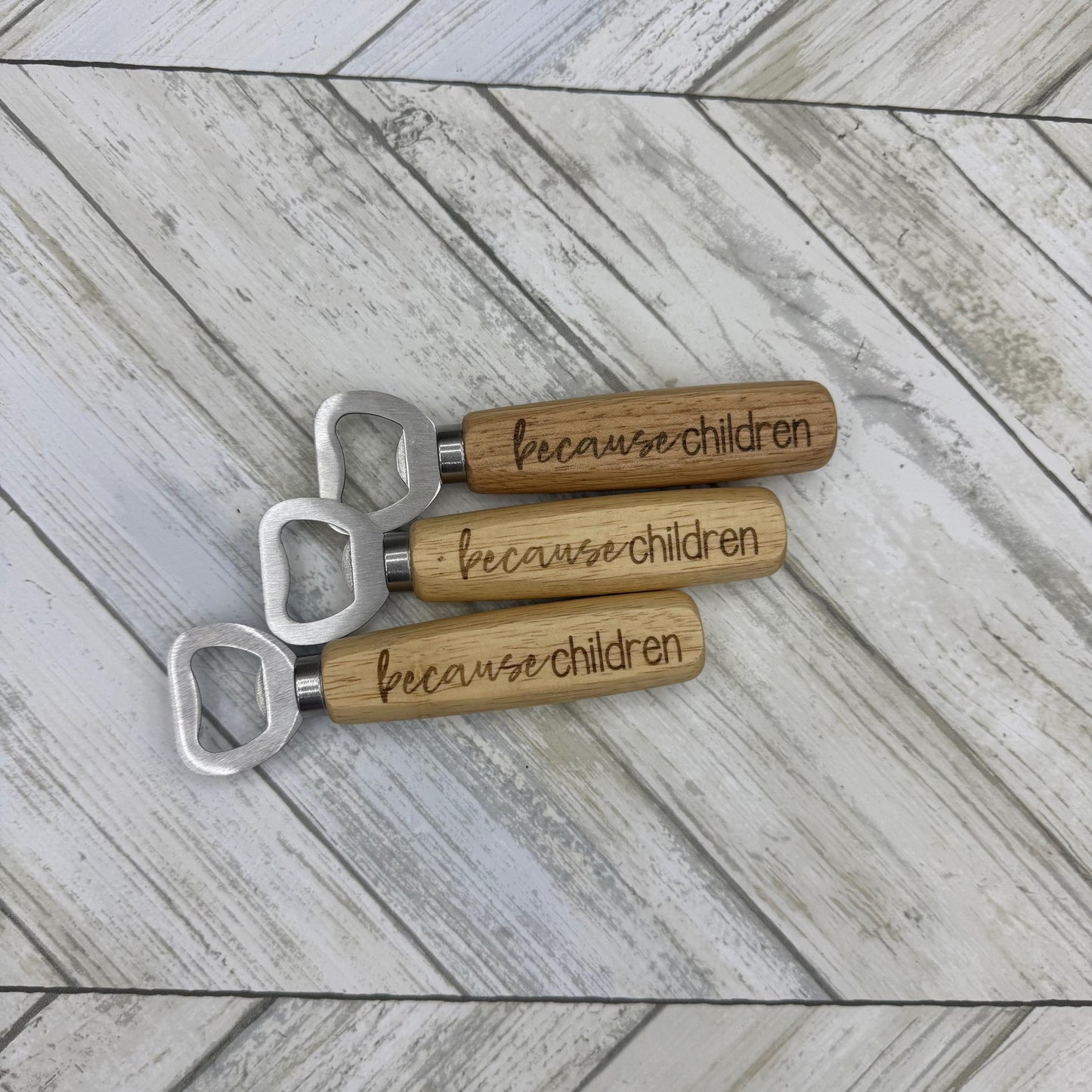 Funny Wood Handled Bottle Opener, Wooden Bottle Opener Laser Engraved, New Home Gift, Wedding Favor, Gift For Him, Custom Beer Opener