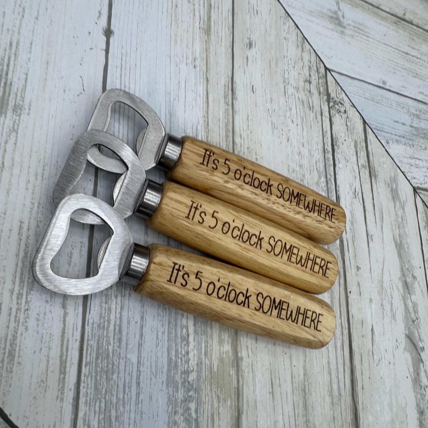 Funny Wood Handled Bottle Opener, Wooden Bottle Opener Laser Engraved, New Home Gift, Wedding Favor, Gift For Him, Custom Beer Opener