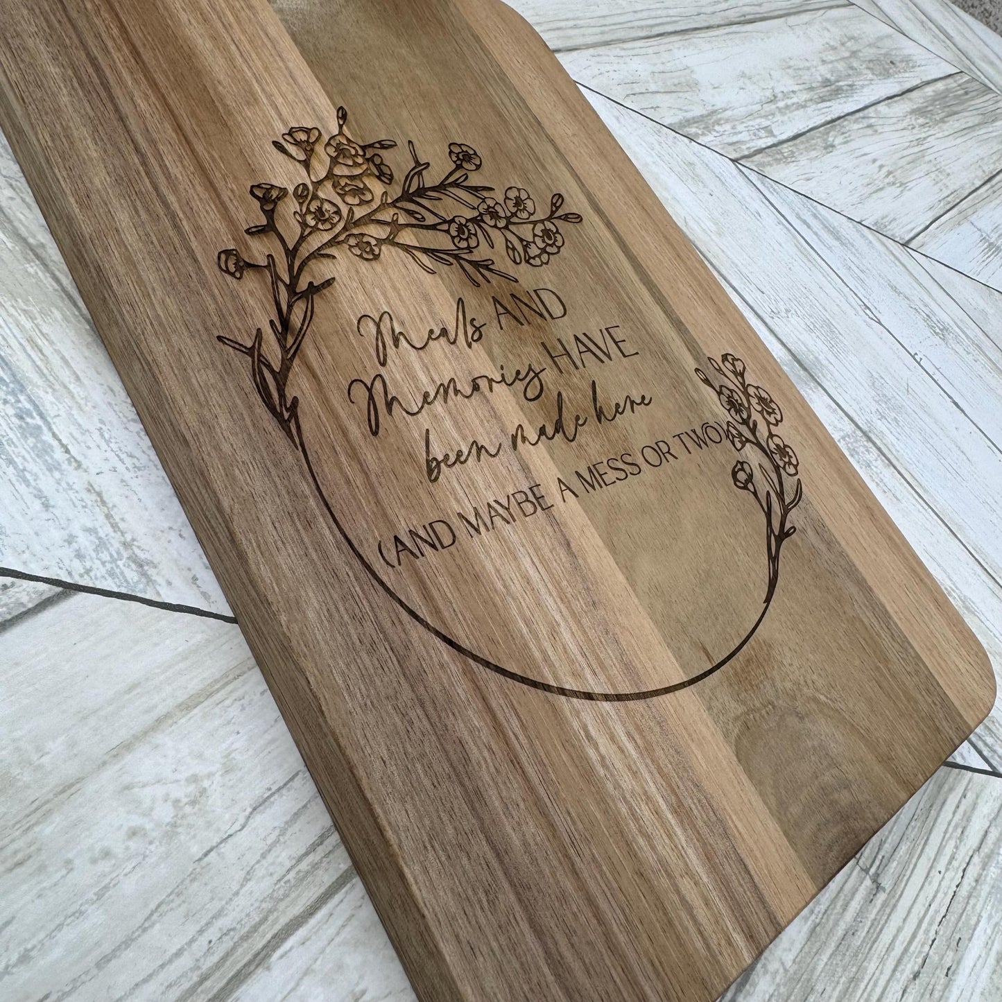 Meals And Memories Have Been Made Here Cutting Board Wedding Gift Decor Cutting Board Kitchen Decor For New Home