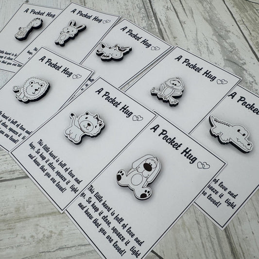 Pocket Hug Gift For Loved One Long Distance Relationship Keepsake For Loved One Gift Stress Anxiety Gift Token For Pocket Trinket